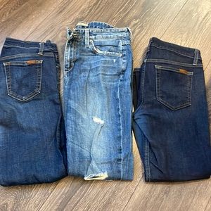 Lot Joe’s jeans size 28